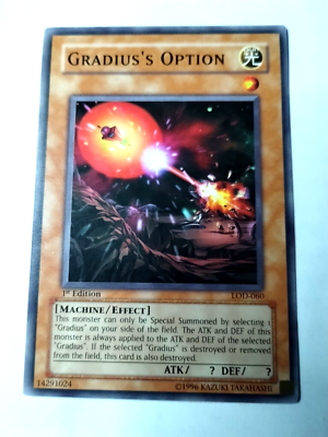YuGiOh Legacy of Darkness Common Gradius' Option Lod-060