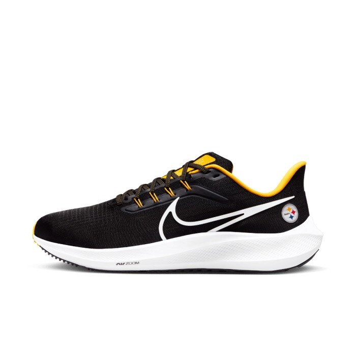 Nike Air Zoom Pegasus 39 Pittsburgh Steelers Mens Size 11.5  display picture 3