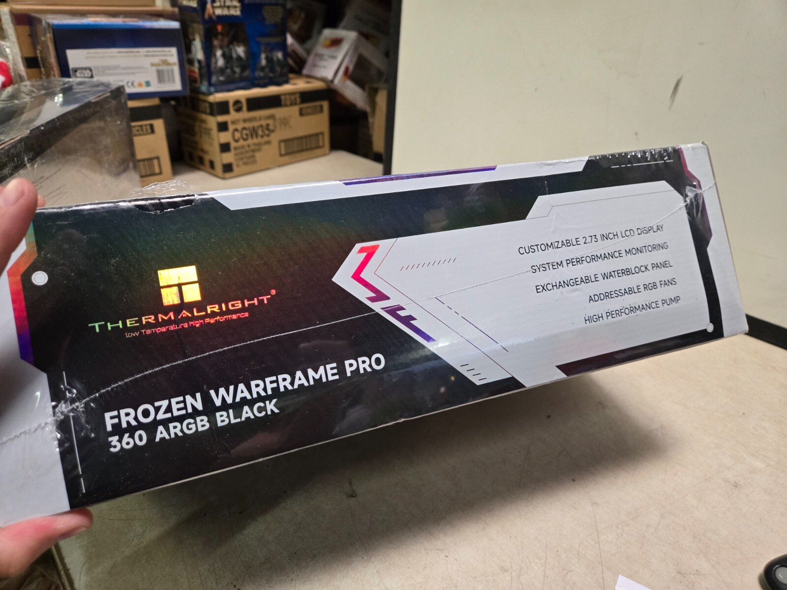 sealed  Thermalright FROZEN WARFRAME PRO 360 BLACK Water-cooled radiator
