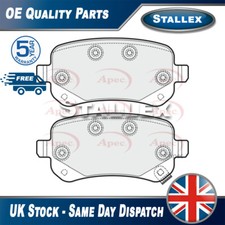 Fits Chrysler Grand Voyager Dodge Journey Brake Pads Set Rear Stallex