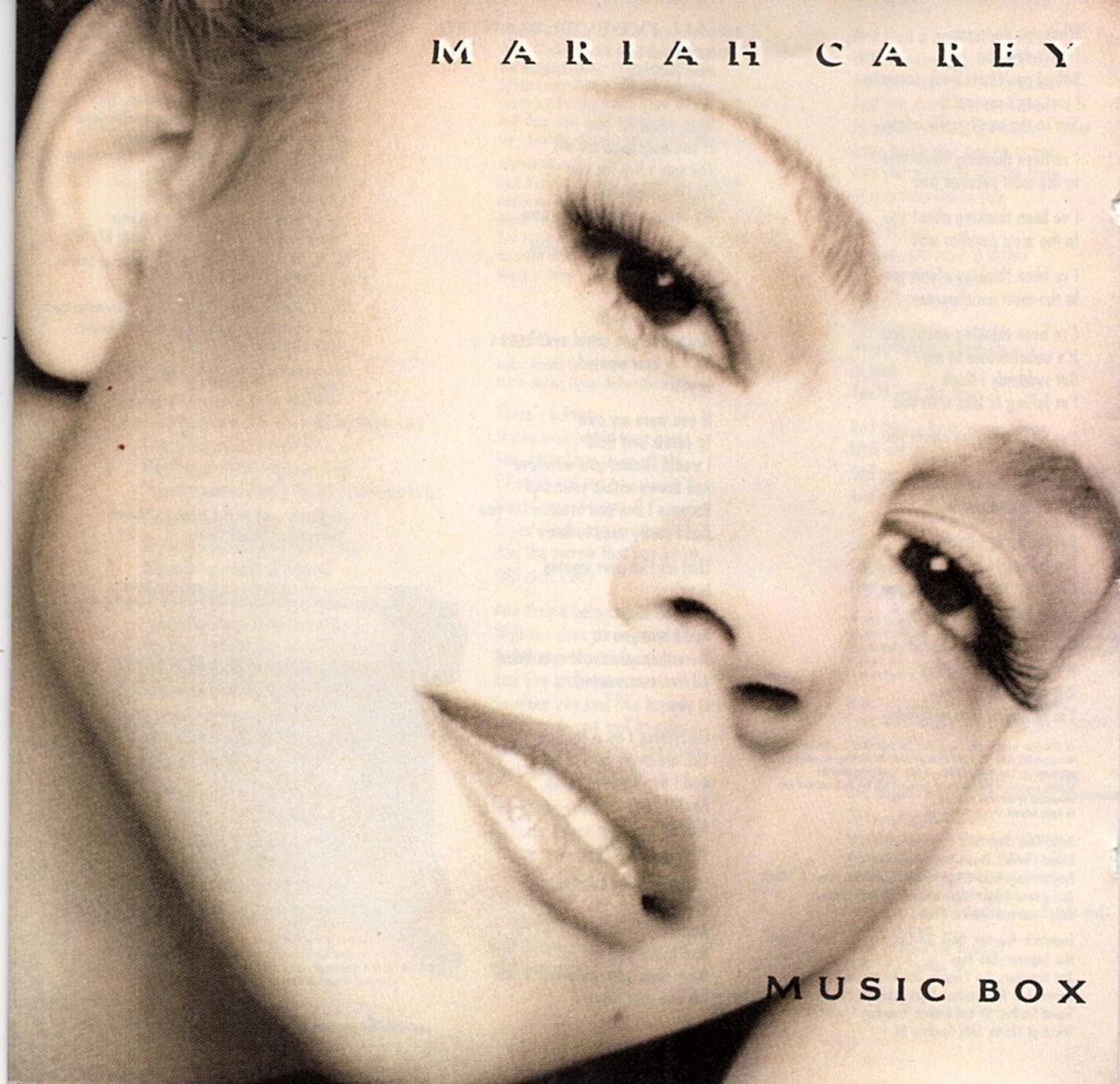 MARIAH CAREY  music box  CD.
