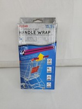 Klear Shopping Cart Handle Wrap HOT PINK Reusable Guard Cover