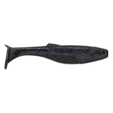 Rapala CrushCity Customs The Mayor Swimbait, Black Blue Flake, 4"