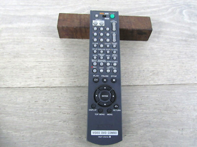 Sony RMT-V501A Genuine OEM DVD VCR AV System Remote Control Black Tested & Ready