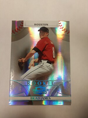 2008 Donruss Threads #117 Brad James  18/25 (PWE)