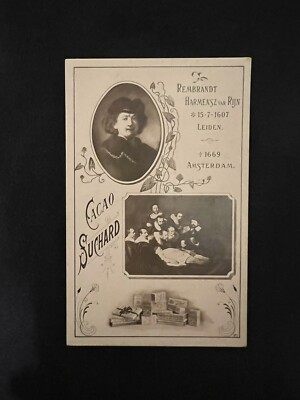1899 SUCHARD REMBRANDT *NUMBERED* CHOCOLAT CARD SGC PSA POP 0 (LOOK-N-SEE)