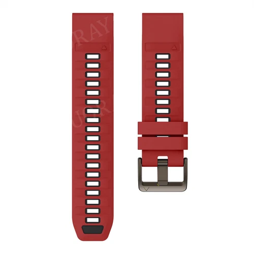 Quick Fit Strap For Garmin Fenix 8 E 7 7X 6 6S 6X 5X 5Plus 3 Silicone Watch Band - Picture 65 of 71
