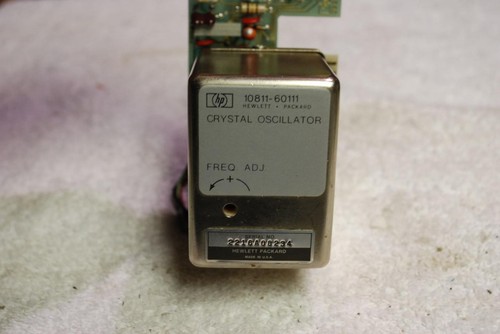 HP 10811-60111 10 MHz High Stability Crystal Oscillator with circuit card - Picture 4 of 5