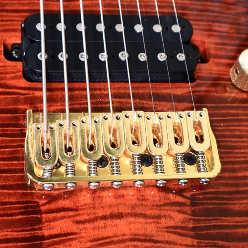 Kiesel Carvin DC800 2016 8 cuerdas cuello a través Orangeburst flamed - Imagen 17 de 23