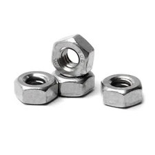 30pcs 1/4-20 Hex Nut 304 Stainless Steel Hex Drive UNC 1/4" Nuts Fasteners 1/...