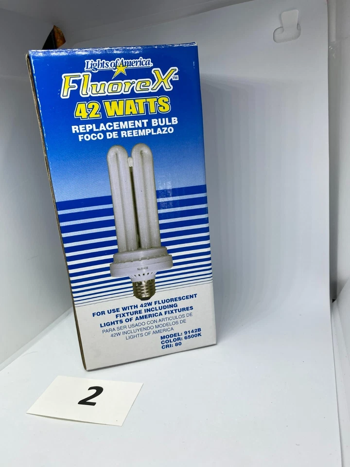 Lights Of America 9142B 4-Tube CFL Bulb - White - Image 3 of 4