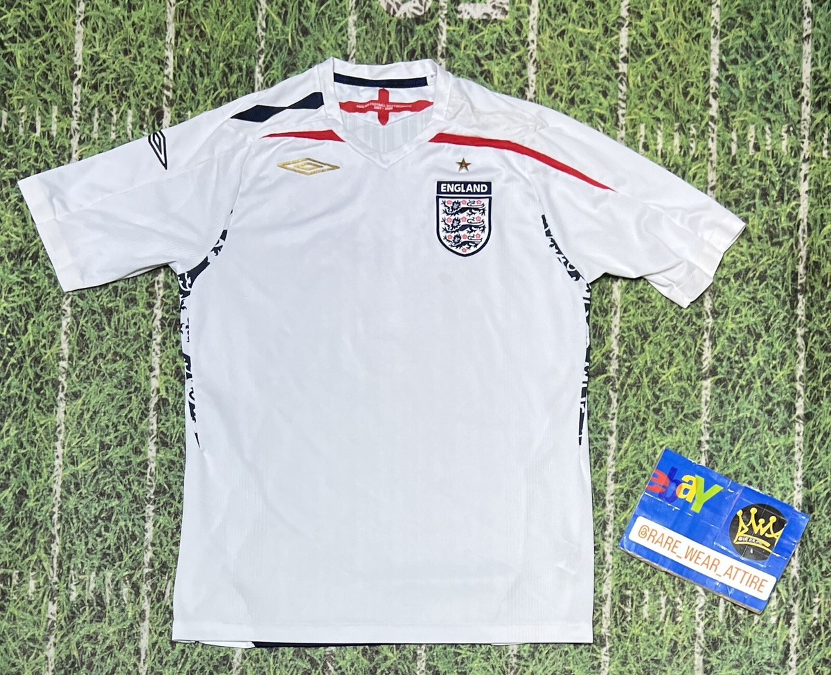 England Home football shirt 2001 Vintage Umbro Soccer Jersey England Home football shirt 2001 Vintage Umbro Soccer Jersey