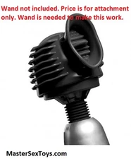 Thunderstick 3 in 1 Silicone Wand Massager Attachment Massaging Master Series US