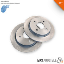 2x BLUE PRINT Bremsscheiben, Bremsen SET/Satz hinten für HYUNDAI