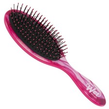 Wet Brush Detangler - GEMSTONE - PINK AGATE for Wet and Dry Hair IntelliFlex