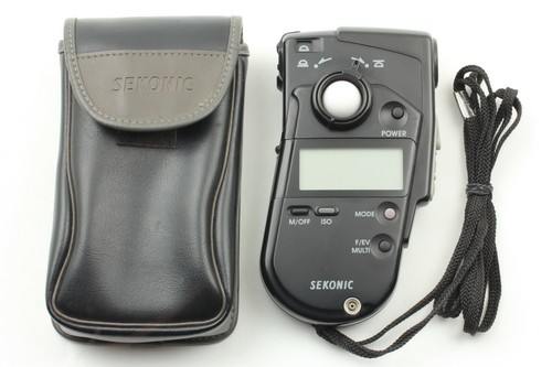 *EXCELLENT+++++* SEKONIC L-408 Multi Master Exporsure Light Meter From JAPAN
