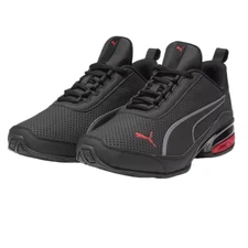 PUMA MENS BLACK SHOE VIZ RUNNER SPORT 376471 02
