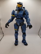 McFarlane Halo 3 Blue MK VI Spartan Figure Large 12" 12 Inch Version