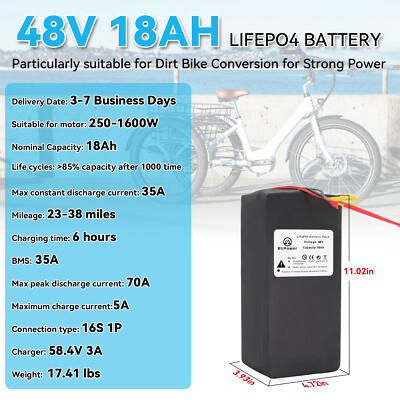 72 Volt Lithium-ion Battery 72V 20Ah 25Ah 30Ah 40Ah 45Ah