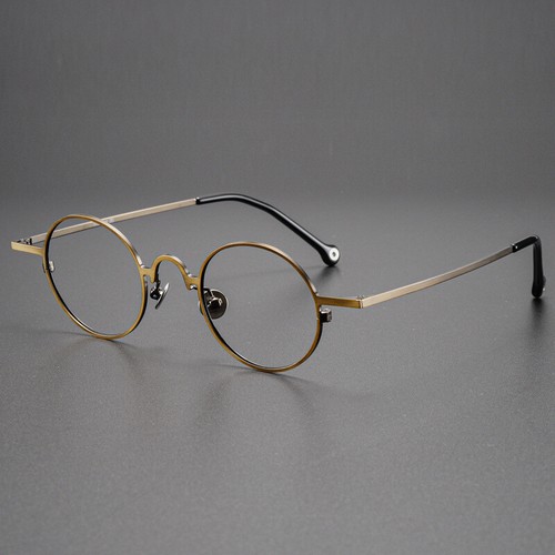 Acetate Retro Japanese Reading Glasses Full Rim Small Round for Reader - Picture 6 of 17