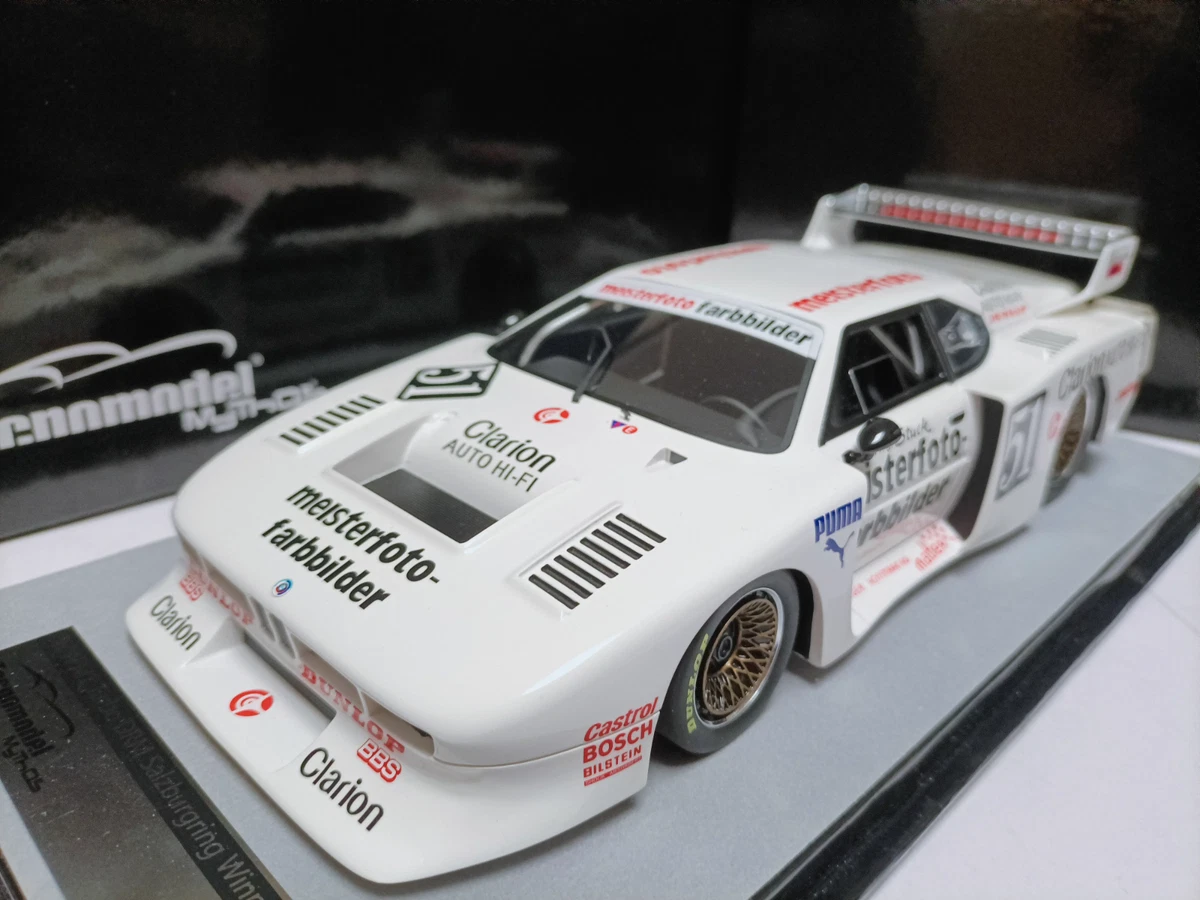 人気の贈り物が 1981 Turbo M1 BMW 1/18 Tecnomodel White eBay | レーシングカー