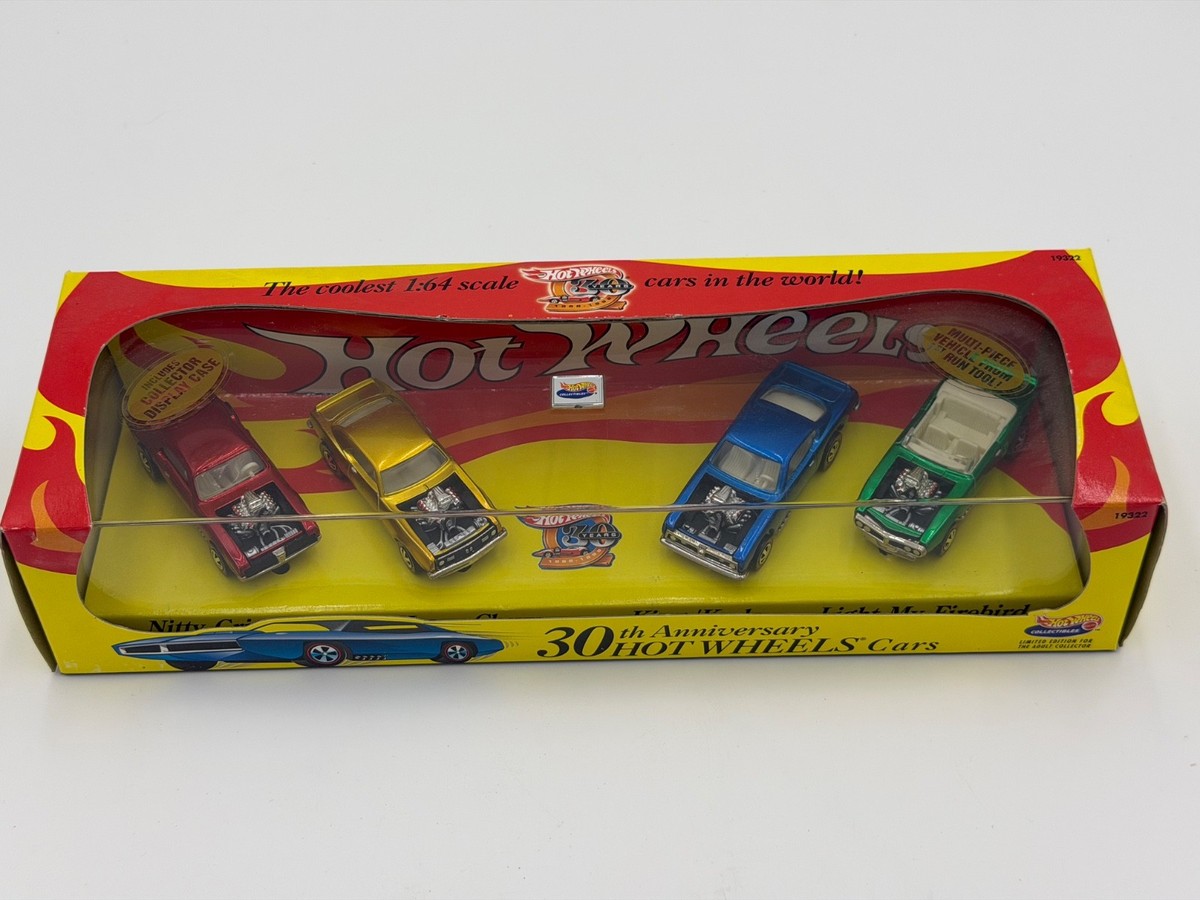 ホットウィール•マッスルカー!!30周年記念 ミニカー 4台セット NOS HOT WHEELS 30TH ANNIVERSARY SET OF 4 MUSCLE CARS LIMITED