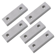 5 Pack 6 2 0.75" Machinable Aluminum Soft Jaws 6 2 3/4 10 Jaws For 6" Vise