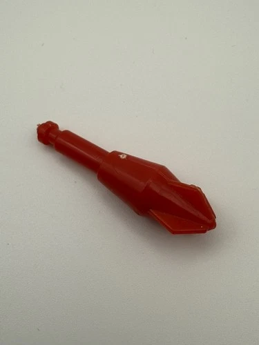 Vintage G1 Transformers Weapon Ultra Magnus Missile Red Accessory Part 1985