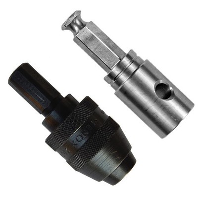 EZ Ice Auger Drill Adapter - Bit/K-Drill/Lite-Flite - Electric Drill Auger Ad...