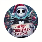 Disney The Nightmare Before Christmas Vintage Tin Metal Signs Home Décor 8x8