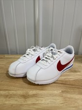 Nike Cortez White Varsity Red Varsity Blue Sneakers DM4044-108 Mens Size 6 NEW