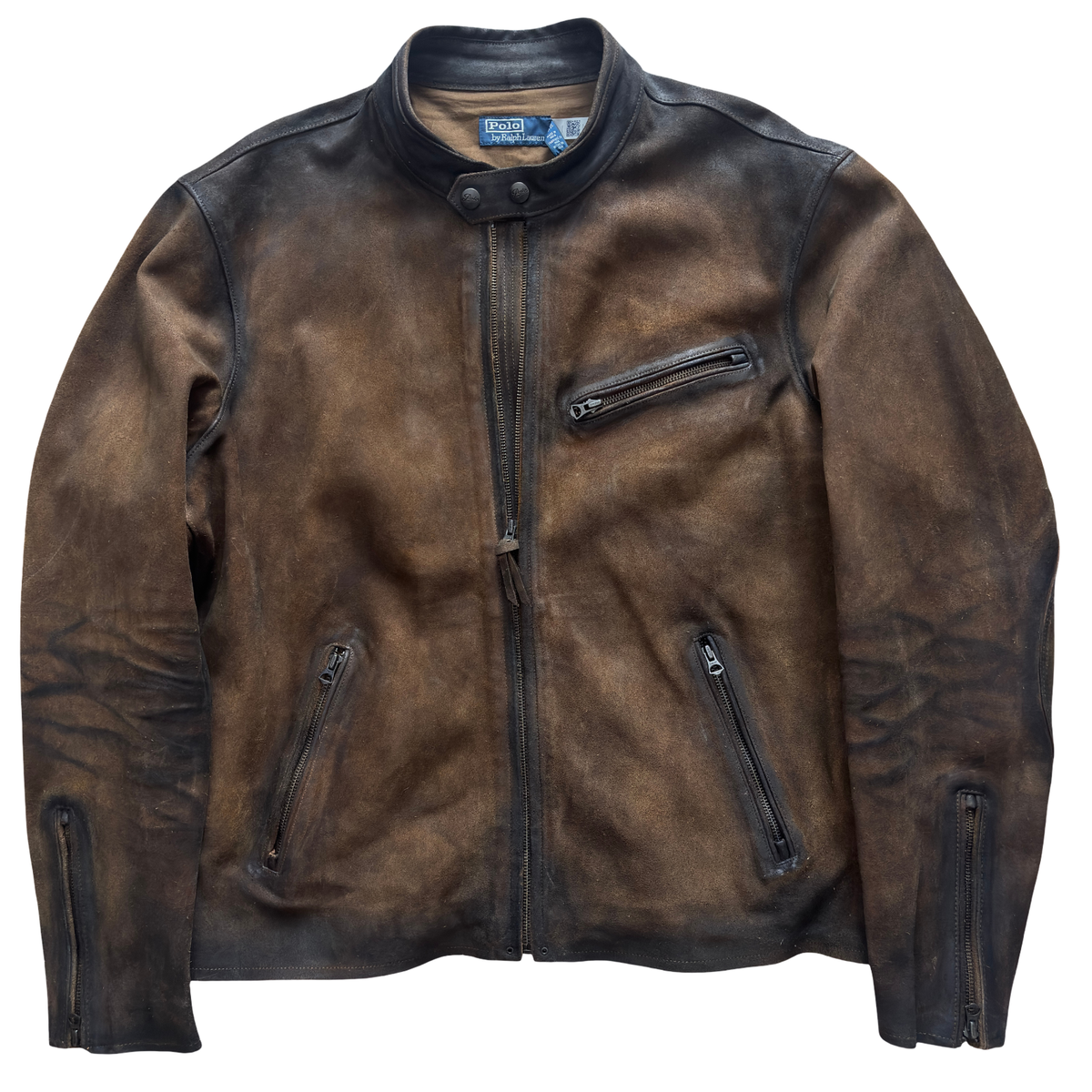 Polo Ralph Lauren RRL Cafe Racer Oil-Tanned Cowhide Roughout