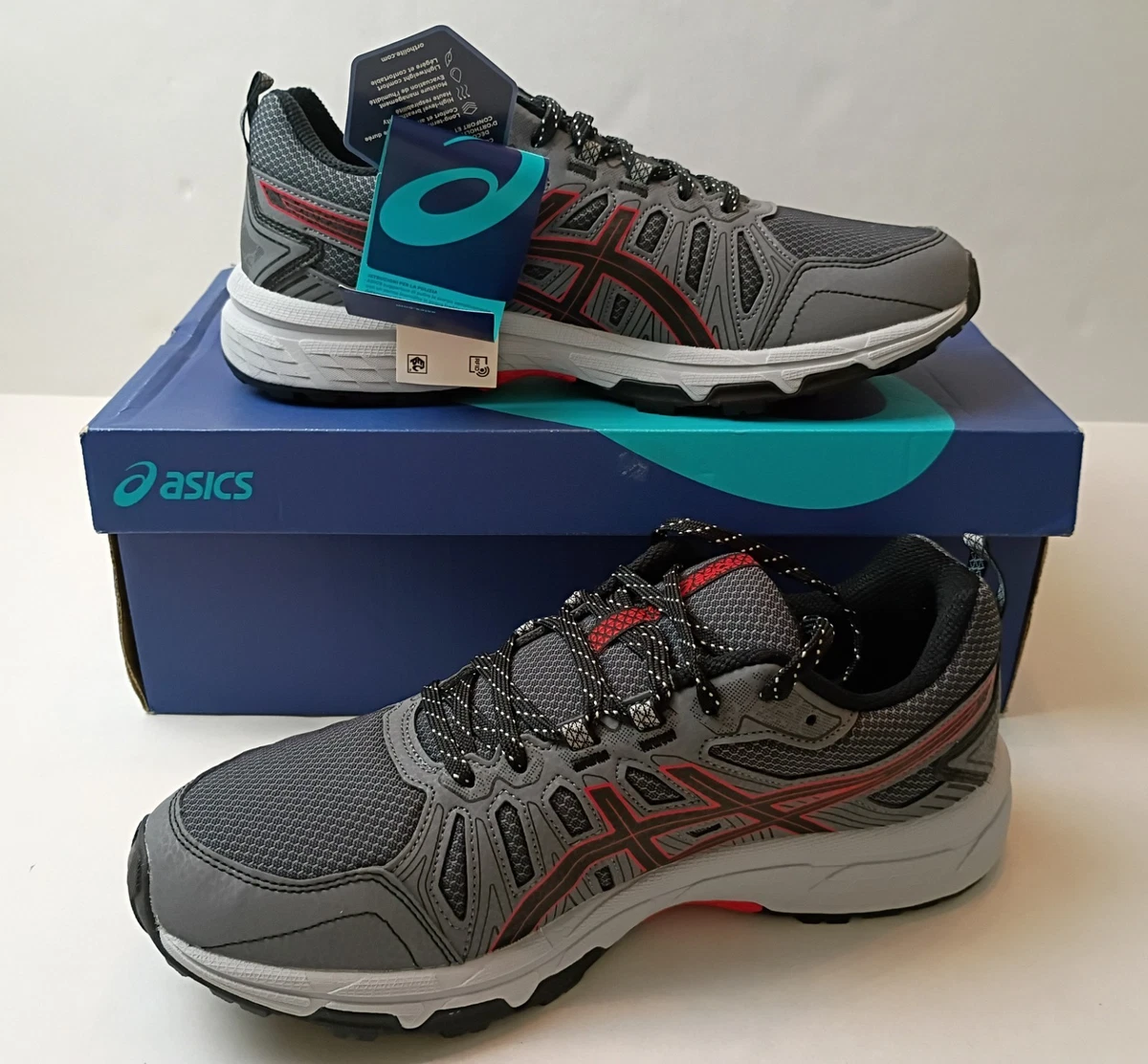 ASICS Gel Venture 7 Black Classic Red for Sale | Authenticity