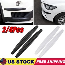 4pcs Car Bumper Protector Strip Guard Corner Protection Strips Scratch Protector