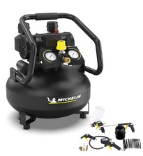 Michelin MX POP AIR 22-1,5 Silent Kompressor 22L inkl. KIT 8 Lackier Set