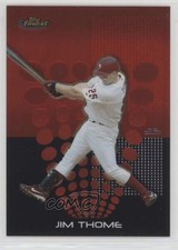 2004 Topps Finest Jim Thome #75 HOF 1u0