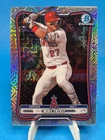 Mike Trout 2026 Bowman Chrome Mojo Refractor #100 Los Angeles Angels