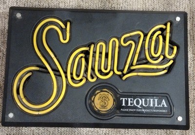  Sauza Tequila Neon Sign, Lights Up, Working As Designed.