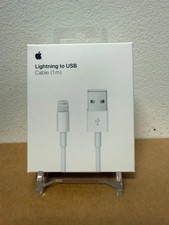 Lot of 4 Genuine OEM Apple Lightning to USB Cable 1 2 Meters and Belkin 48"