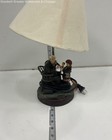 Norman Rockwell The Saturday Evening Post Electric Table Lamp w/ Shade WORKS — photo 1