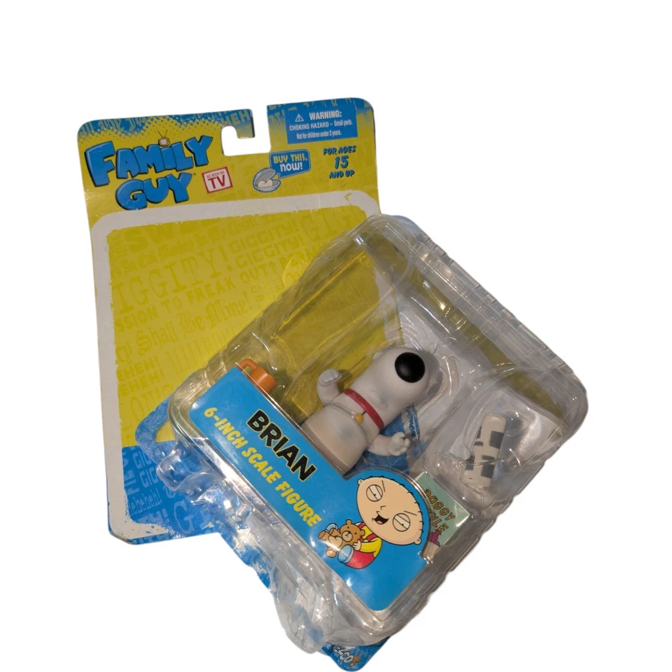 Figura Family Guy Brian Griffin Serie Clásica 1 de Mezco Foto 4 de 4
