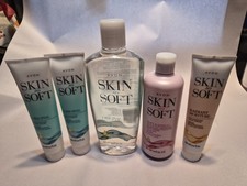 5 Avon SKIN SO SO SOFT 3 crème pour les mains 1 lotion pour le corps douce et sensuelle 
