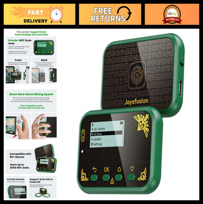 NFC Emulator 3000 Data Storage, Unlimited Scans, 1.2'' Screen, Rechargeable, Easy