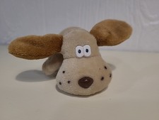 Vintage Tara Toy Kennel Kuddles Tan Puppy Dog Stuffed Animal Plush Toy 5 Inch
