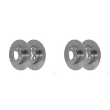 2x ATE BREMSSCHEIBEN 239,0mm VOLL VORNE passend für AUDI 50 VW DERBY POLO
