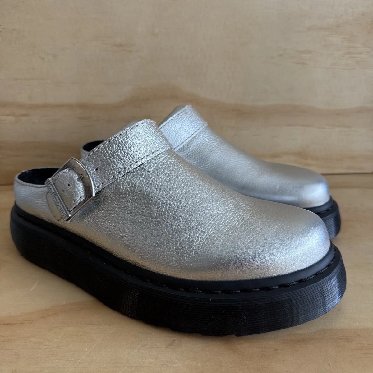 Dr. Martens Silver Shoes for Women for sale | eBay