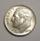 1964  Roosevelt Dime 90% Silver