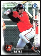 2016 Bowman Draft #BDC-154 Jomar Reyes Chrome Refractor