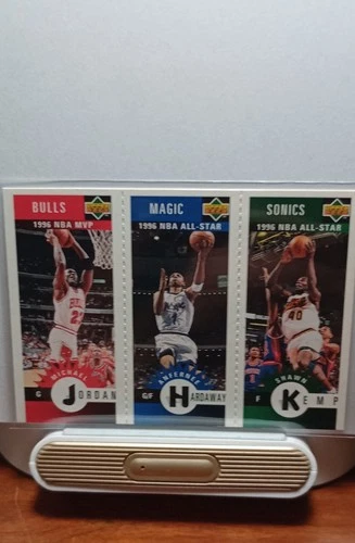 1996-97 Upper Deck Collector's Choice - Mini-Card Panels Michael Jordan,...