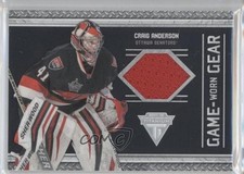 2011-12 Panini Titanium Game-Worn Gear Craig Anderson #94 0f8
